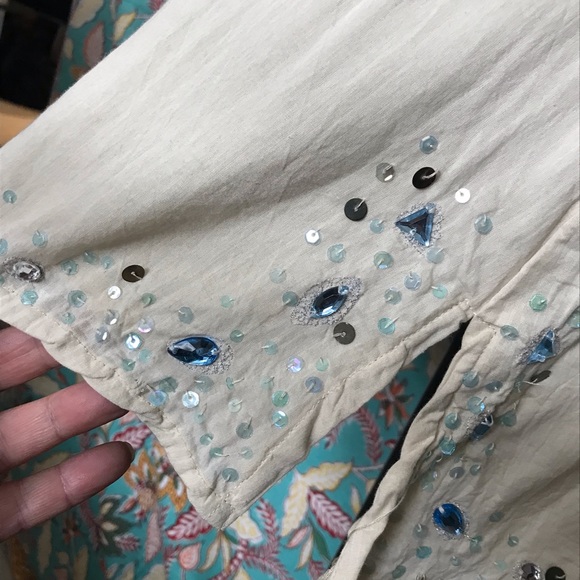 Brazilian Hand-Made Crochet Demi Dress (NWOT) plus Slip-Dress (2 Pc) Size Small - Picture 13 of 17